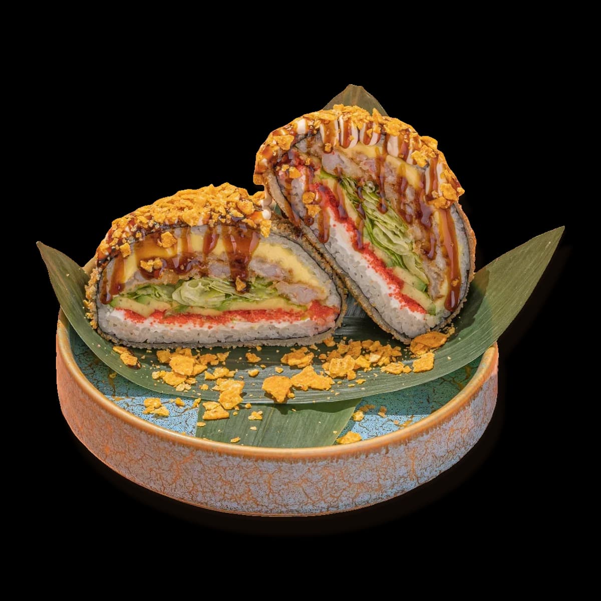 Crunchy Shrimp Burger